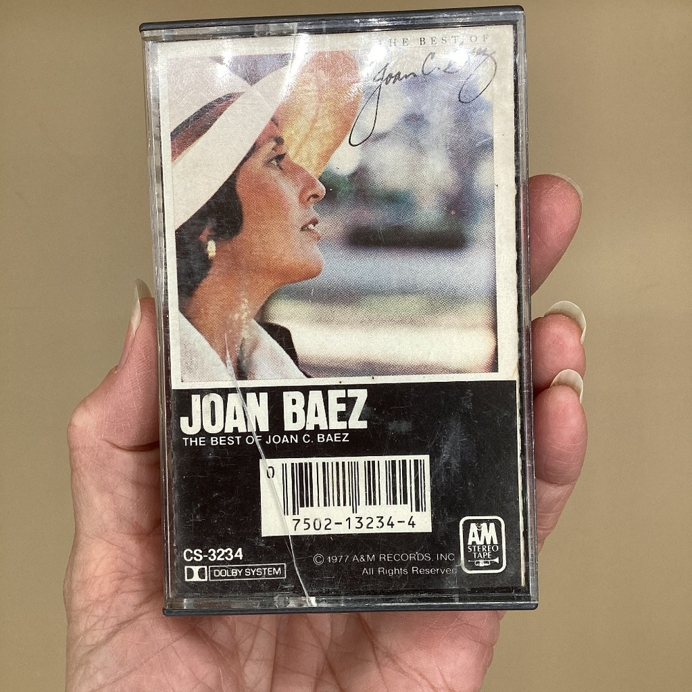 The Best of Joan Baez cassette